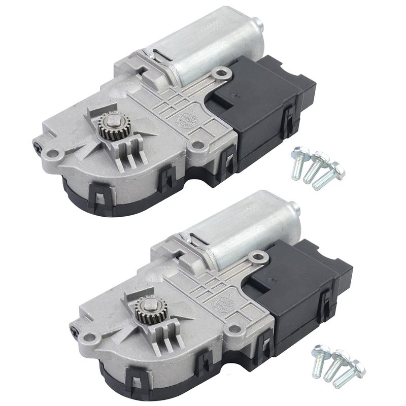 AKWH 2 Pcs Sunroof Moon Roof Motor Replacement for Ford Explorer 2011-2017 Sport Utility Left and Right #BB5Z15790A BB5Z15790D - Image 1